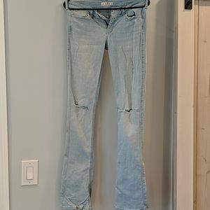 Hollister flare leg jeans